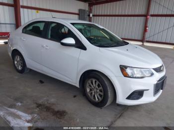  Salvage Chevrolet Sonic