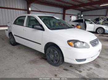  Salvage Toyota Corolla