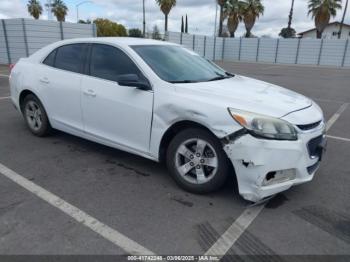  Salvage Chevrolet Malibu