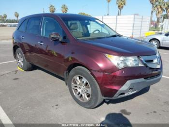  Salvage Acura MDX