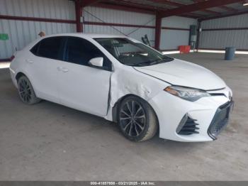  Salvage Toyota Corolla