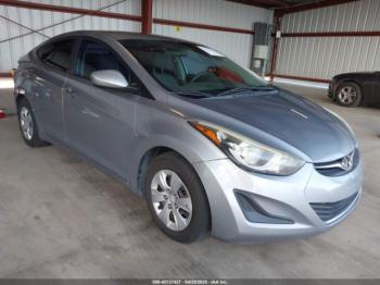  Salvage Hyundai ELANTRA