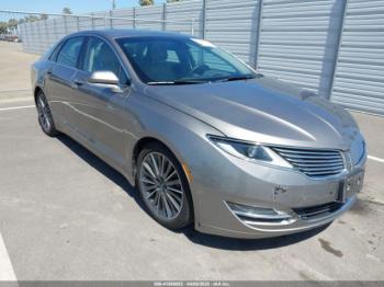  Salvage Lincoln MKZ Hybrid