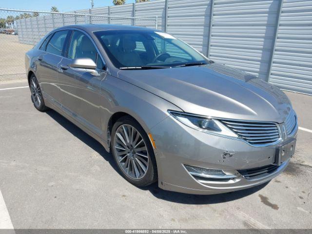  Salvage Lincoln MKZ Hybrid