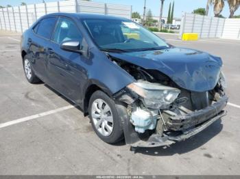  Salvage Toyota Corolla