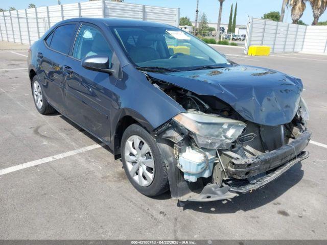  Salvage Toyota Corolla