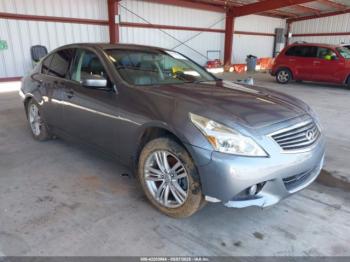  Salvage INFINITI G37x