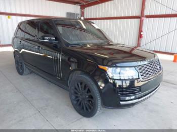  Salvage Land Rover Range Rover