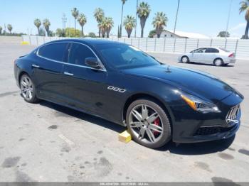  Salvage Maserati Quattroporte