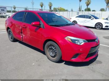  Salvage Toyota Corolla