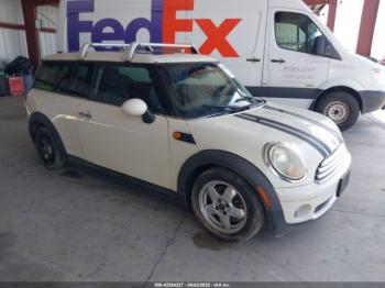  Salvage MINI Cooper Clubman