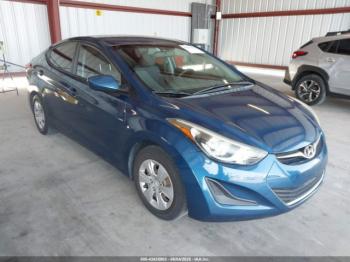  Salvage Hyundai ELANTRA
