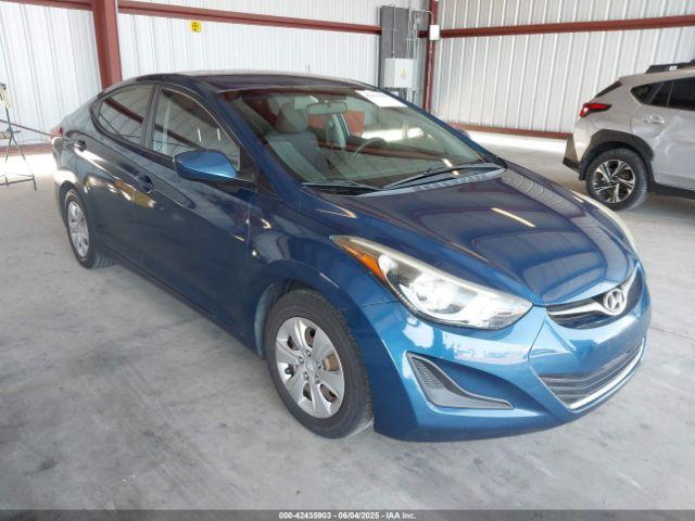  Salvage Hyundai ELANTRA