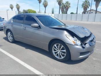 Salvage INFINITI G37