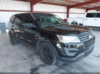  Salvage Ford Police Interceptor