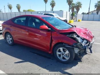  Salvage Hyundai ELANTRA