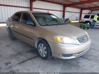  Salvage Toyota Corolla