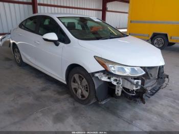  Salvage Chevrolet Cruze