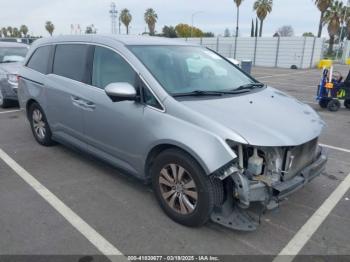  Salvage Honda Odyssey