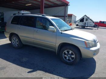  Salvage Toyota Highlander