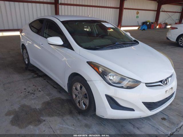  Salvage Hyundai ELANTRA