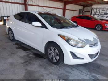  Salvage Hyundai ELANTRA
