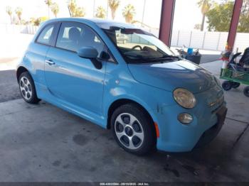  Salvage FIAT 500e