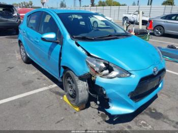  Salvage Toyota Prius c