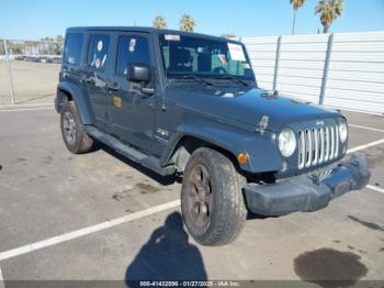 Salvage Jeep Wrangler
