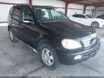  Salvage Mercedes-Benz M-Class