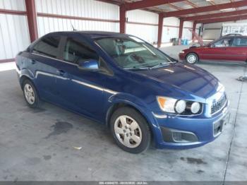  Salvage Chevrolet Sonic