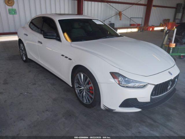  Salvage Maserati Ghibli