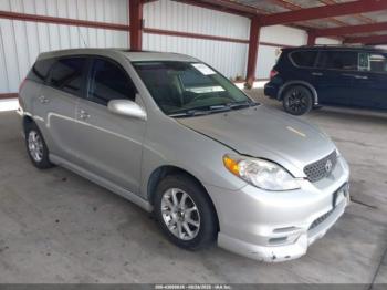  Salvage Toyota Matrix