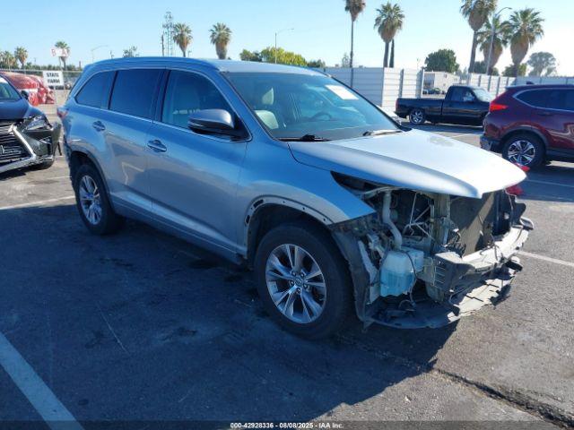  Salvage Toyota Highlander