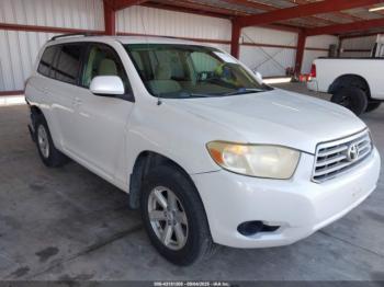  Salvage Toyota Highlander