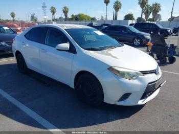  Salvage Toyota Corolla