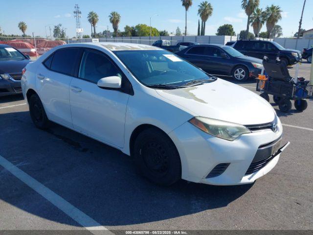  Salvage Toyota Corolla