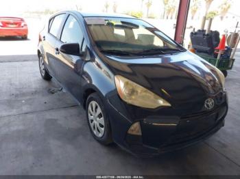  Salvage Toyota Prius c