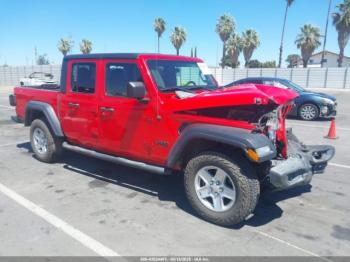  Salvage Jeep Gladiator