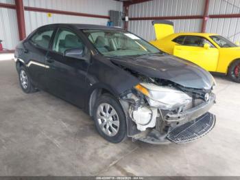  Salvage Toyota Corolla