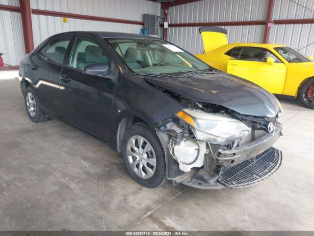  Salvage Toyota Corolla