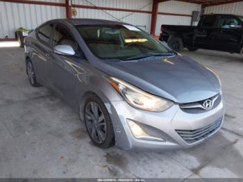  Salvage Hyundai ELANTRA