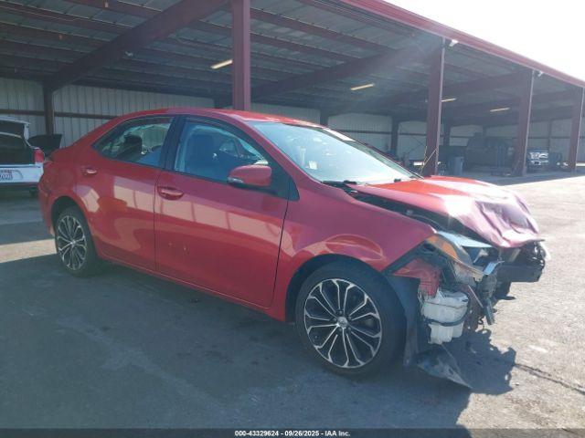  Salvage Toyota Corolla