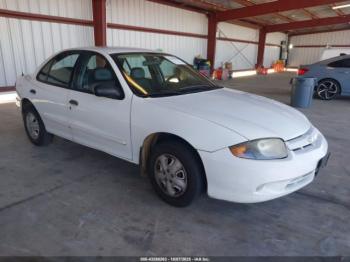  Salvage Chevrolet Cavalier