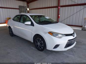  Salvage Toyota Corolla