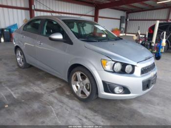  Salvage Chevrolet Sonic