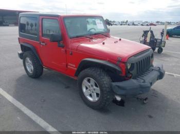  Salvage Jeep Wrangler