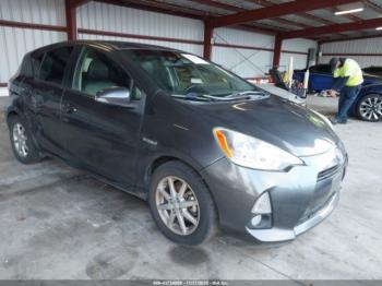  Salvage Toyota Prius c