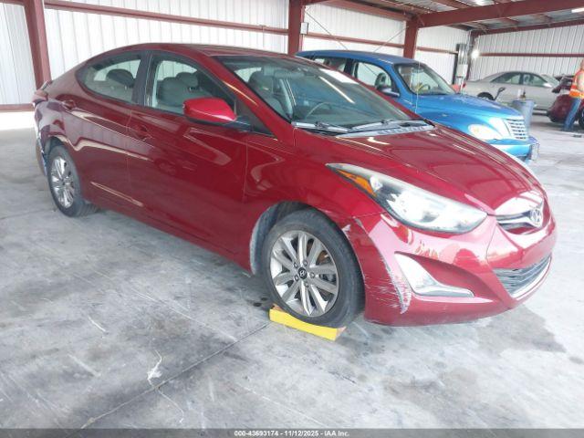  Salvage Hyundai ELANTRA