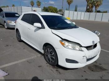  Salvage Toyota Matrix